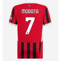 Dres AC Milan Alvaro Morata #7 Domaci za Žensko 2024-25 Kratak Rukav